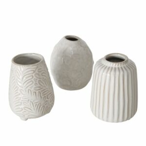 Vase Ortega - off white