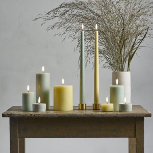 Alternative view of UYUNI kronelys stage, Matte Brass - 2-pak