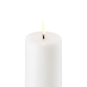 LED Bloklys, Nordic White, ´Smooth´