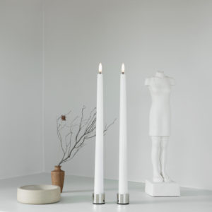 Alternative view of LED stagelys ´Slim´, Nordic White - 2-pak