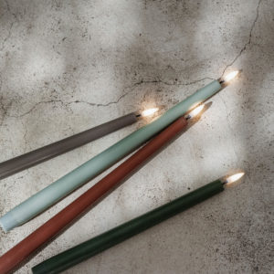 Alternative view of LED stagelys ´Smooth´, Sandstone - 2-pak