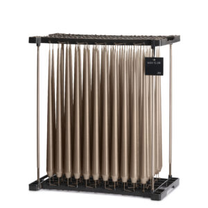 ester & erik stearinlys, 42 cm - soft clay