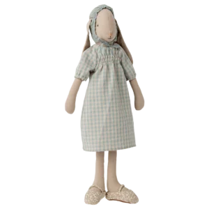 Kanin str. 3 - lyseblå med kyse