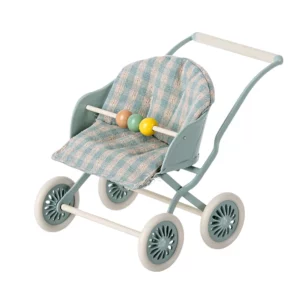 Tvillinge klapvogn i Blå