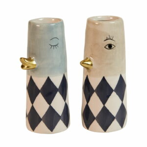 Ande keramik vase med guldnæb - lille