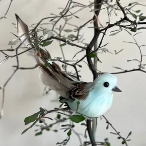 Alternative view of Deko fugl - lyseblå