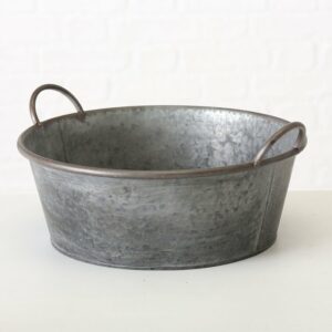 Alternative view of Udendørs zinkfad - stor