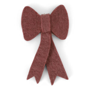 Filt sløjfe - Small - Rouge