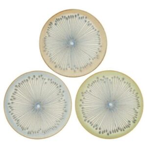 Poppy - frokost/kagetallerken - 3 assorteret