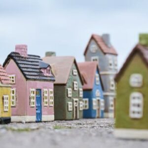 Alternative view of Hus til fyrfadslys - My Home Town - Rust dør