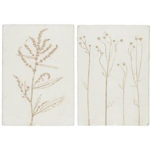 Gips billeder med blomster