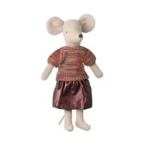 Alternative view of Maileg Nederdel og strikket bluse til mor mus