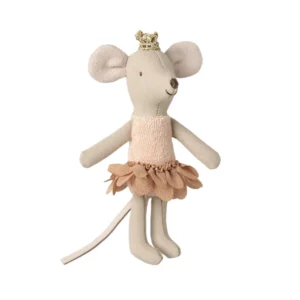 Alternative view of Maileg Prinsesse Lillesøster mus i æske.