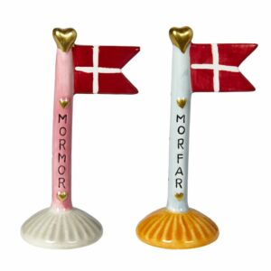 Keramik flag - MORMOR eller MORFAR