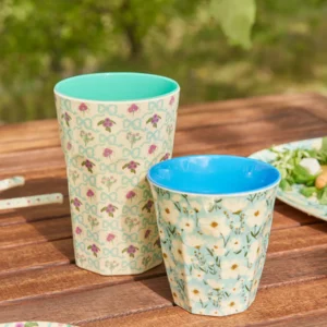 Alternative view of Rice melamin kop - Mint - Summer Bloom Print