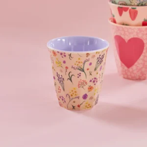 Alternative view of Rice melamin kop - Creme - Wild Flower