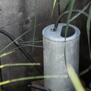 Alternative view of Vandkande grå m/sort hank og tud 2,7 ltr