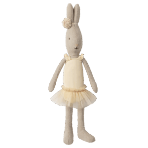 Hare størrelse 1, Klassisk - Balletdragt og tylskørt creme