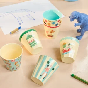 Alternative view of Rice melamin kop - Mint - Fun Fair Print
