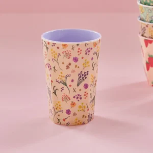 Alternative view of Rice melamin Høj kop - Multifarvet - Wild Vintage Flower Print