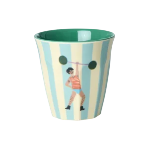 Rice melamin kop - Mint - Fun Fair Print