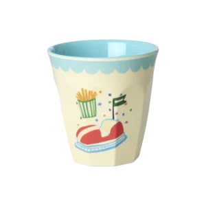 Rice melamin kop - Mint - Fun Fair Print