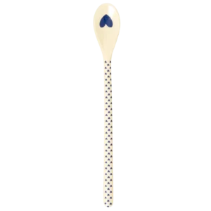 Rice Latteske - Navy Blå - Favorite Hearts Print