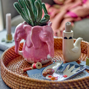 Alternative view of Trudy Lysestage, Hvid, Stentøj