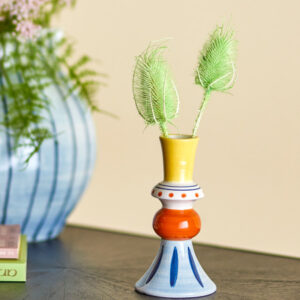 Alternative view of Kairi Deko Vase, Gul, Stentøj