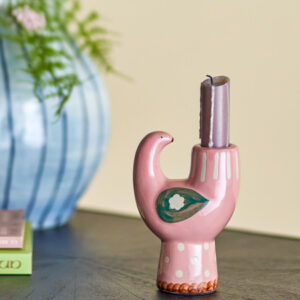 Alternative view of Trudy Lysestage, Rosa, Stentøj