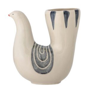 Trudy Vase, Hvid, Stentøj