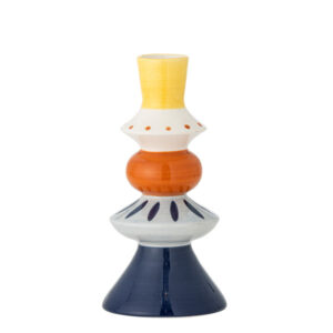 Kairi Deko Vase, Blå, Stentøj