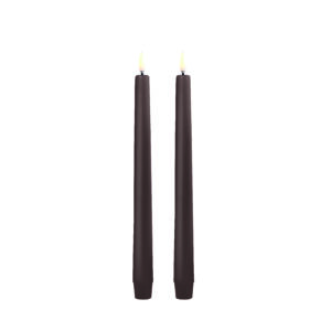 LED stagelys, Brown, ´Smooth´- 2-pak