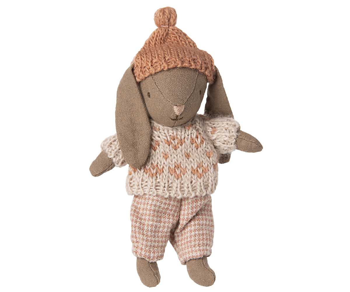 Vinter kanin, Micro - Brun - Rose