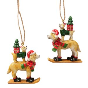 Hunde på slæde t/ ophæng