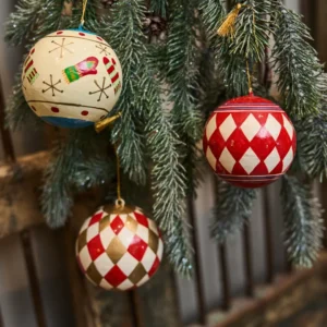 Alternative view of Julekugle m/mønster