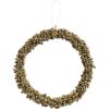Krans m/træperler Stillenat håndlavet