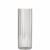 RILLE Glas cylindervase - Mellem
