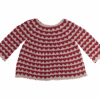 Strikket sweater, str. 5-6 år - Hjerter