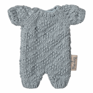 Strikket dragt, Micro - Blå