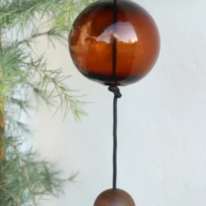 Alternative view of Brun glasbobler til SNOREN, Lille