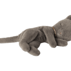 Sovende killing, plys, Small - Grå