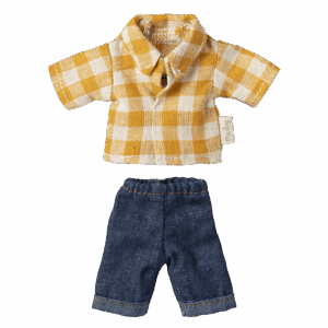 Ternet gul skjorte og bukser, Far mus