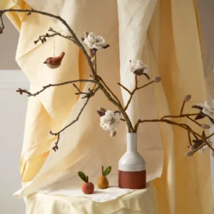 Alternative view of Æble t. ophæng - Støvet rød