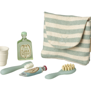 Tandbørste-sæt, Mus - Blåstribet