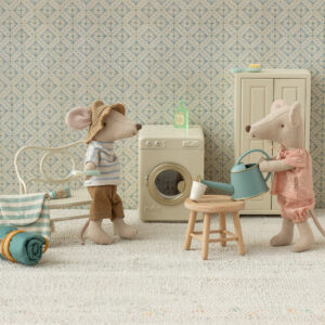 Alternative view of Tandbørste-sæt, Mus - Blåstribet