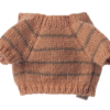Hvalpetilbehør , Small, Strikket sweater - Koral