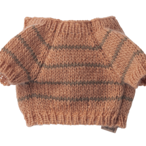 Hvalpetilbehør , Small, Strikket sweater - Koral