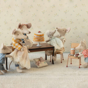 Alternative view of Baby Mus i dåbskjole, Rosa