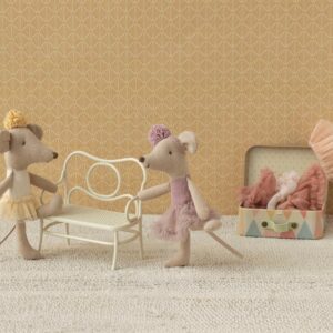 Alternative view of Ballerina mus, Lillesøster - Råhvid